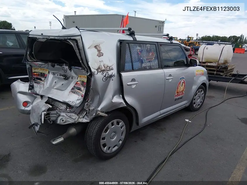 2011 Scion Xb VIN: JTLZE4FEXB1123003 Lot: 45544909