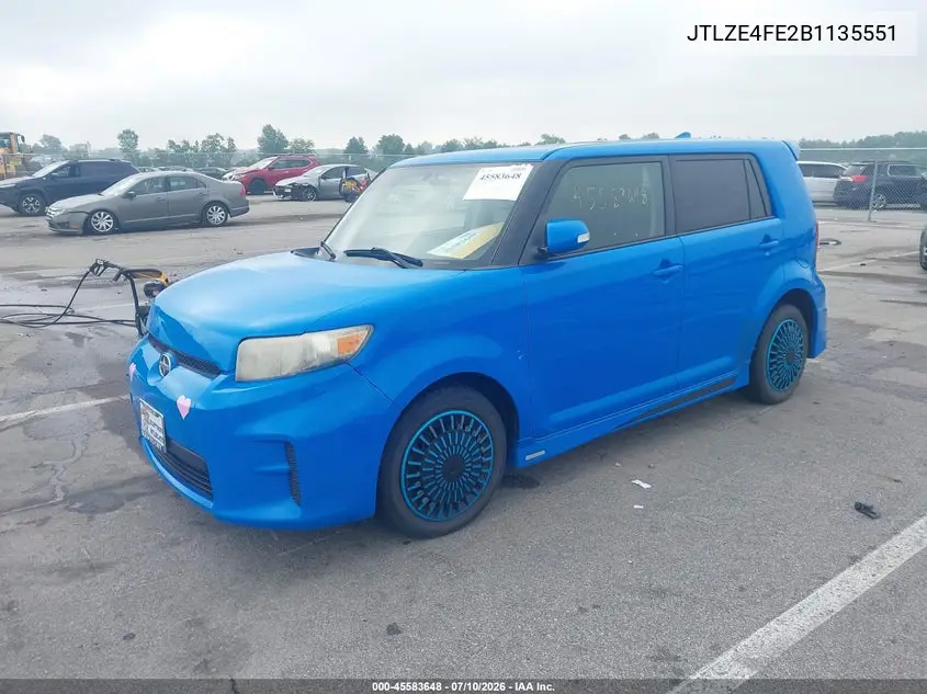 2011 Scion Xb Release Series 8.0 VIN: JTLZE4FE2B1135551 Lot: 45583648