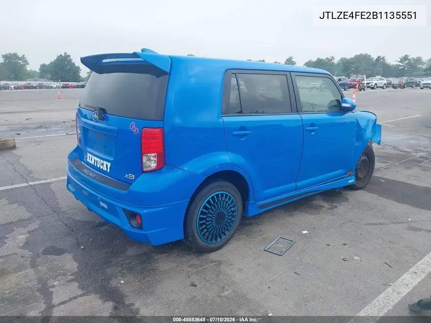 2011 Scion Xb Release Series 8.0 VIN: JTLZE4FE2B1135551 Lot: 45583648