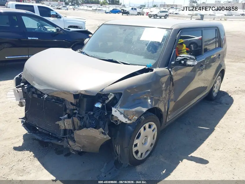 2012 Scion Xb VIN: JTLZE4FE7CJ004858 Lot: 45389608