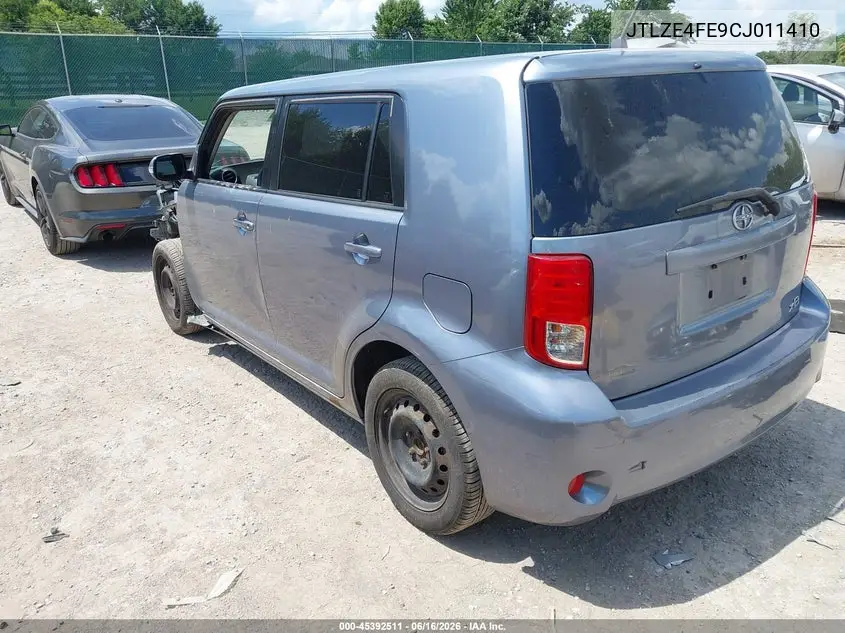 2012 Scion Xb VIN: JTLZE4FE9CJ011410 Lot: 45392511