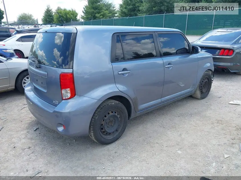 2012 Scion Xb VIN: JTLZE4FE9CJ011410 Lot: 45392511