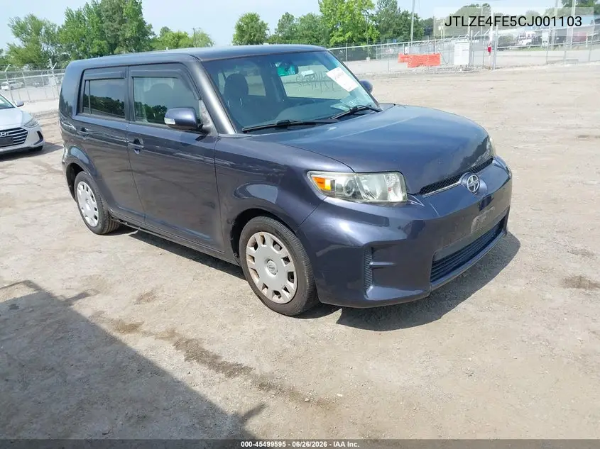2012 Scion Xb VIN: JTLZE4FE5CJ001103 Lot: 45499595