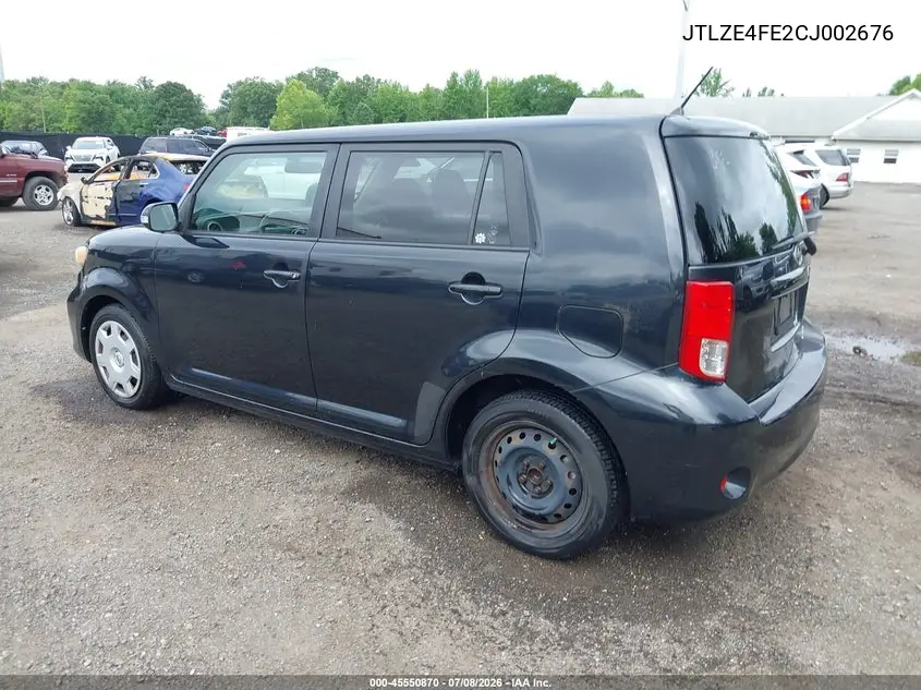 2012 Scion Xb VIN: JTLZE4FE2CJ002676 Lot: 45550870