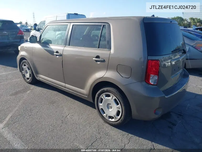 2012 Scion Xb VIN: JTLZE4FE1CJ024720 Lot: 45557108