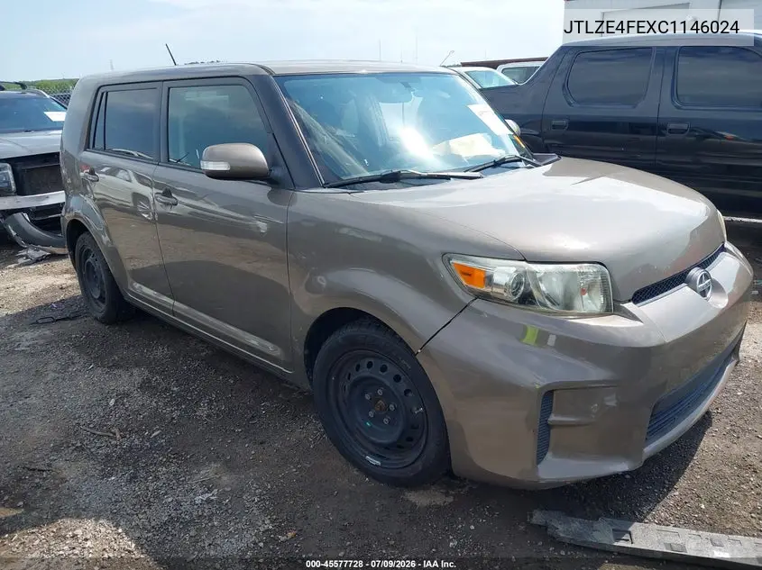 2012 Scion Xb VIN: JTLZE4FEXC1146024 Lot: 45577728