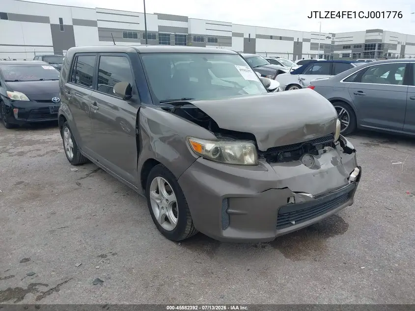2012 Scion Xb VIN: JTLZE4FE1CJ001776 Lot: 45582392