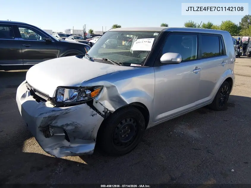 2012 Scion Xb VIN: JTLZE4FE7C1142108 Lot: 45612936