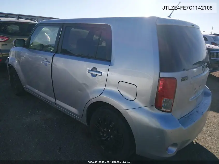 2012 Scion Xb VIN: JTLZE4FE7C1142108 Lot: 45612936