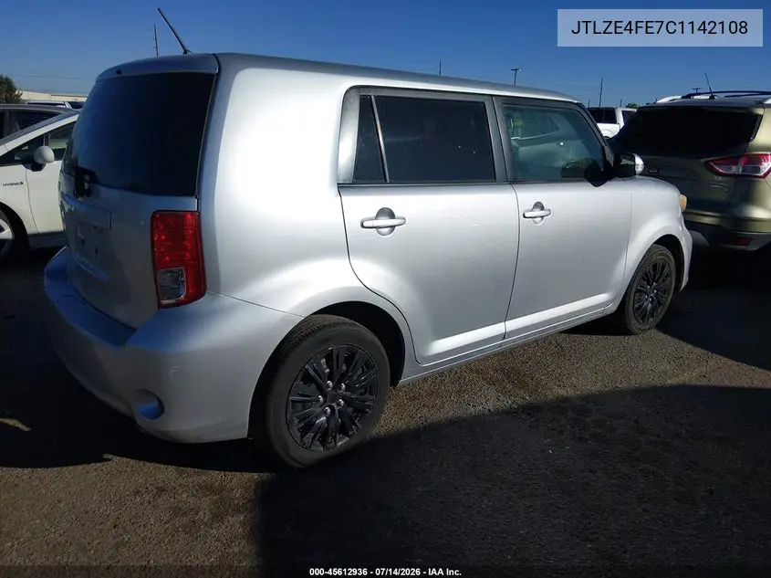 2012 Scion Xb VIN: JTLZE4FE7C1142108 Lot: 45612936