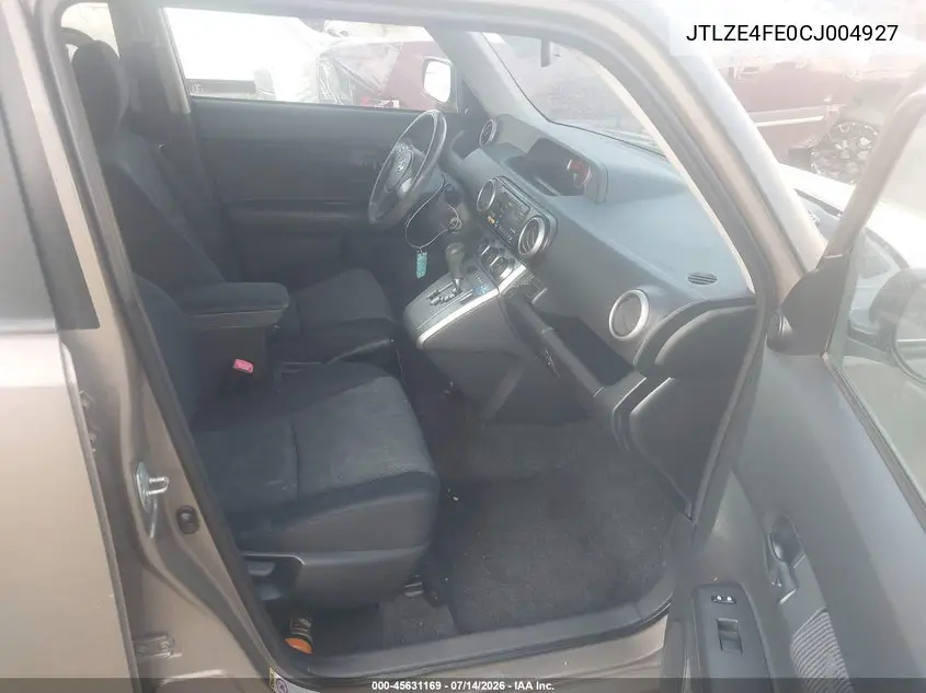 2012 Scion Xb VIN: JTLZE4FE0CJ004927 Lot: 45631169