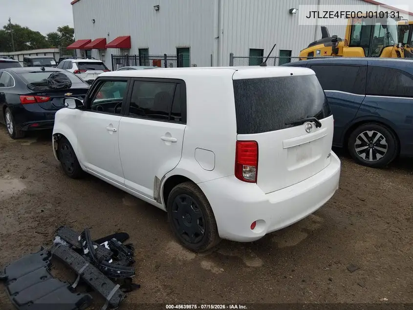 2012 Scion Xb VIN: JTLZE4FE0CJ010131 Lot: 45639875
