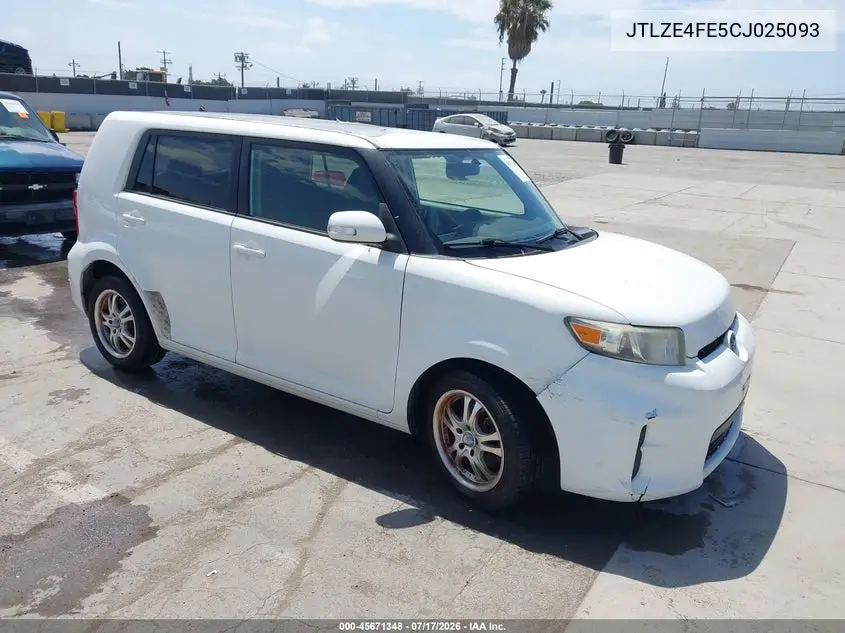 2012 Scion Xb VIN: JTLZE4FE5CJ025093 Lot: 45671348