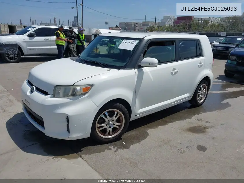2012 Scion Xb VIN: JTLZE4FE5CJ025093 Lot: 45671348