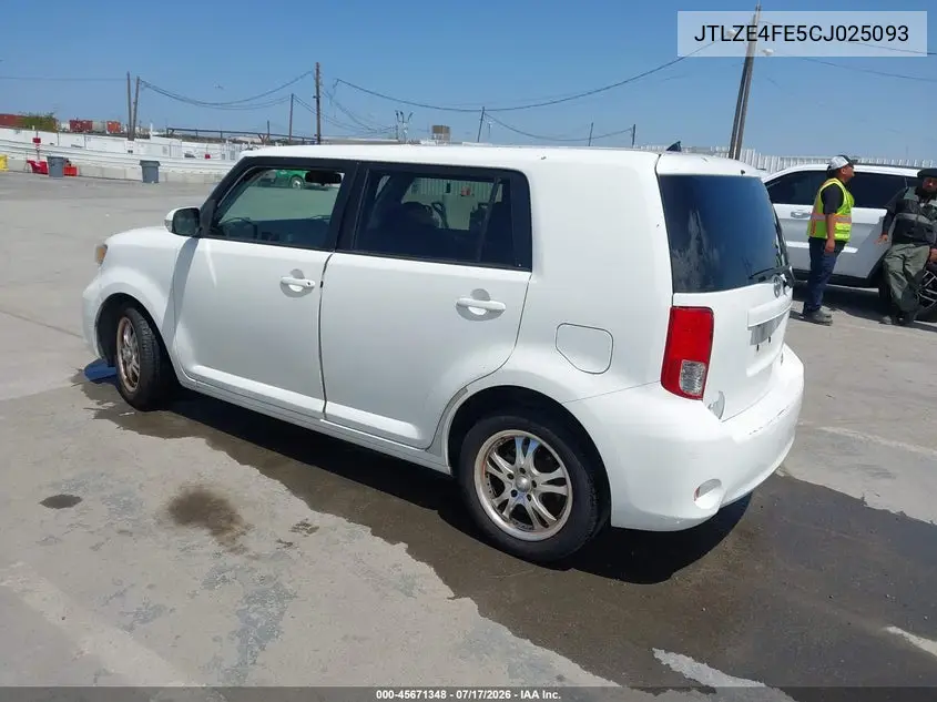 2012 Scion Xb VIN: JTLZE4FE5CJ025093 Lot: 45671348