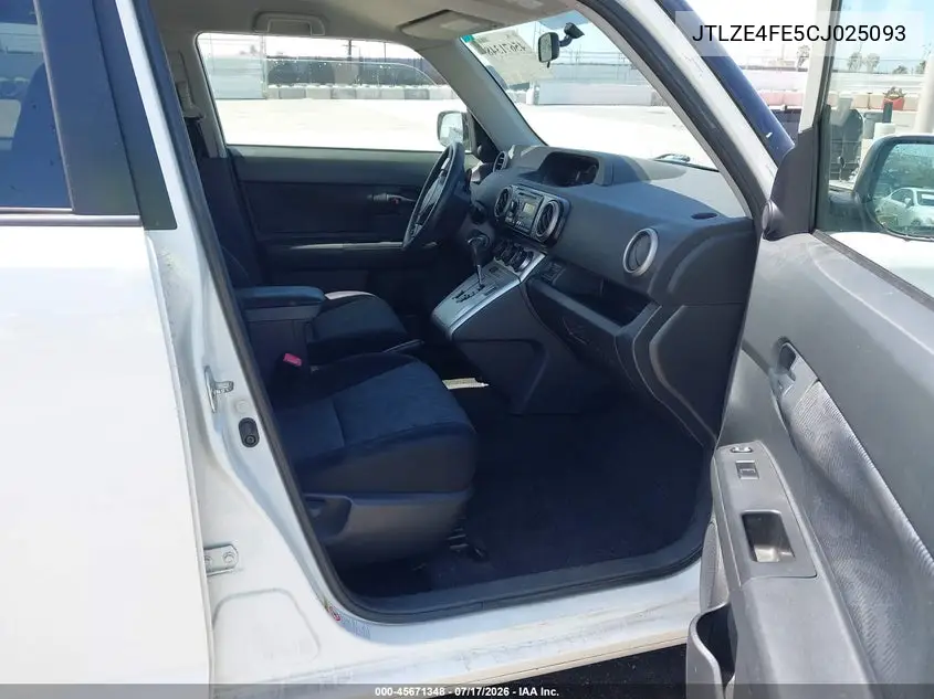 2012 Scion Xb VIN: JTLZE4FE5CJ025093 Lot: 45671348