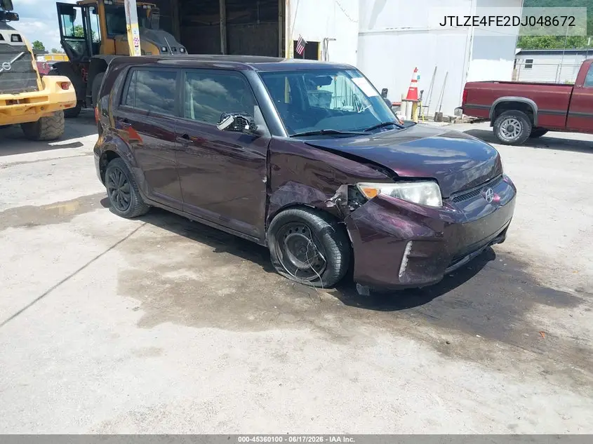 2013 Scion Xb VIN: JTLZE4FE2DJ048672 Lot: 45360100