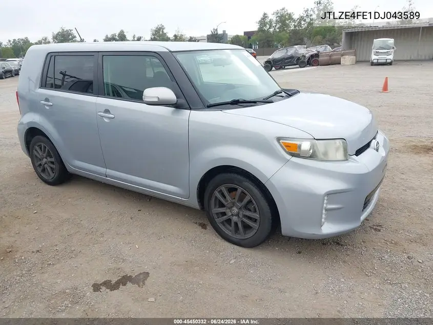 2013 Scion Xb 10 Series VIN: JTLZE4FE1DJ043589 Lot: 45450332