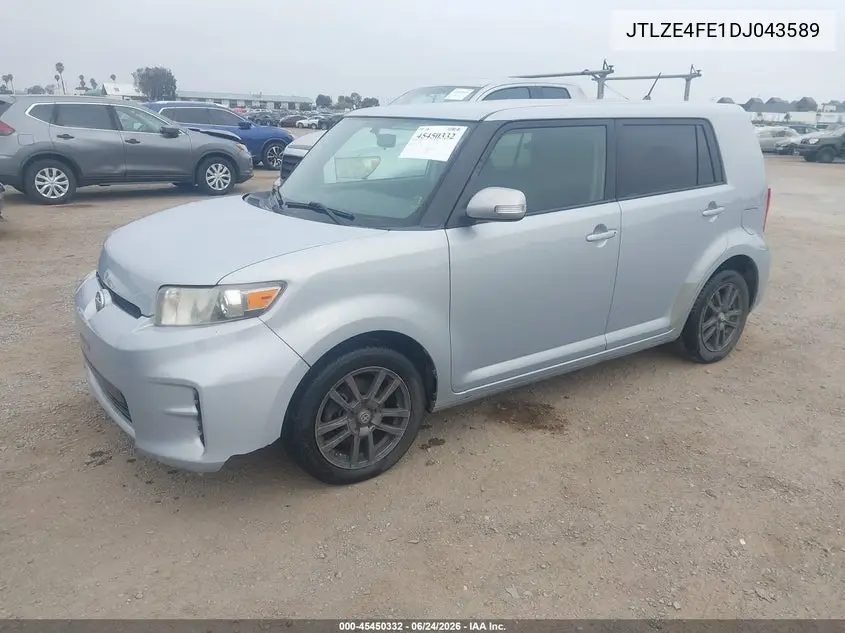2013 Scion Xb 10 Series VIN: JTLZE4FE1DJ043589 Lot: 45450332