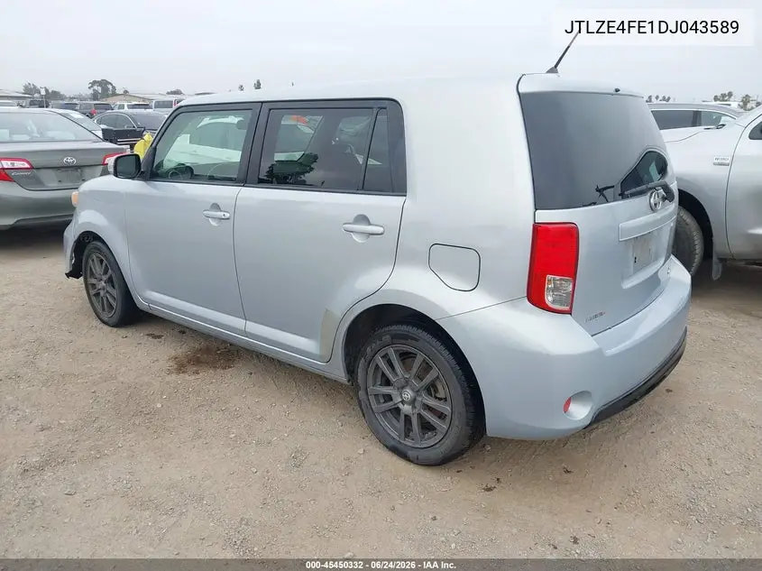 2013 Scion Xb 10 Series VIN: JTLZE4FE1DJ043589 Lot: 45450332