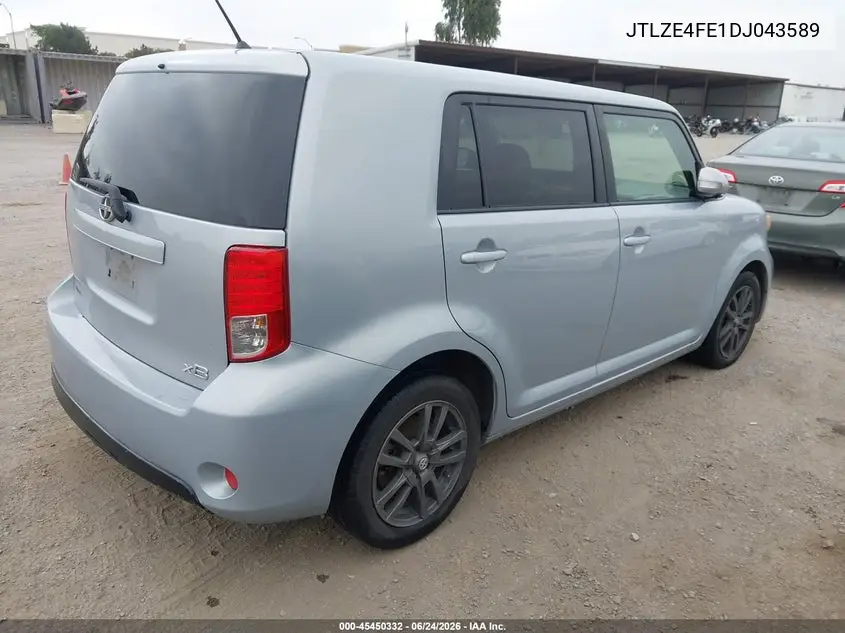 2013 Scion Xb 10 Series VIN: JTLZE4FE1DJ043589 Lot: 45450332