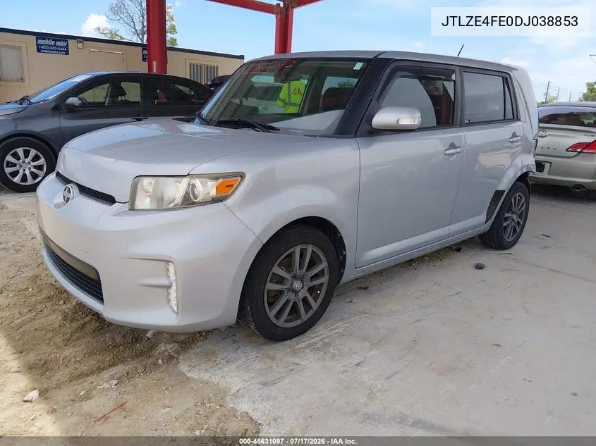 2013 Scion Xb 10 Series VIN: JTLZE4FE0DJ038853 Lot: 45631097