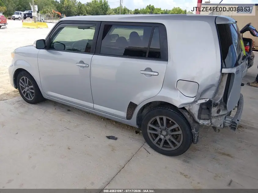 2013 Scion Xb 10 Series VIN: JTLZE4FE0DJ038853 Lot: 45631097