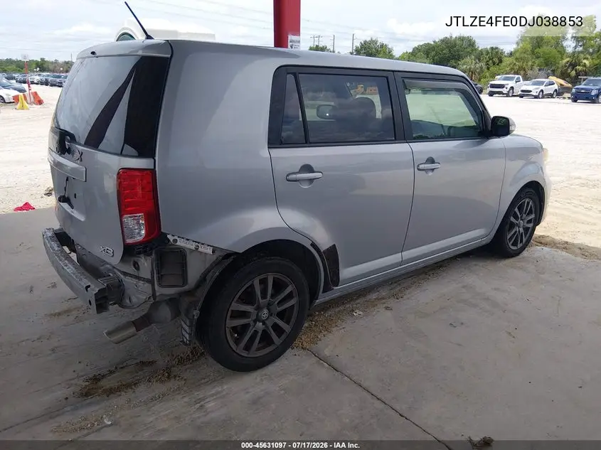 2013 Scion Xb 10 Series VIN: JTLZE4FE0DJ038853 Lot: 45631097
