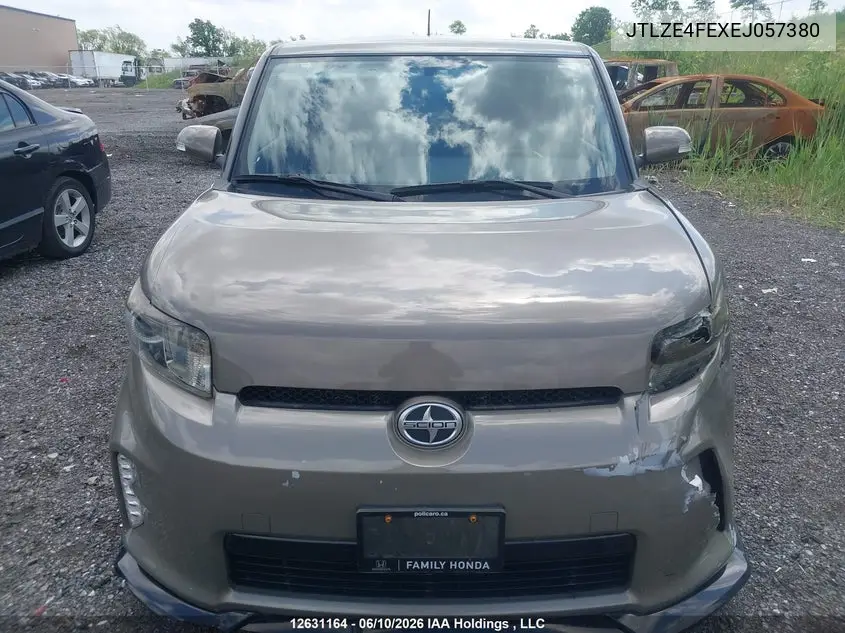 2014 Scion Xb VIN: JTLZE4FEXEJ057380 Lot: 12631164
