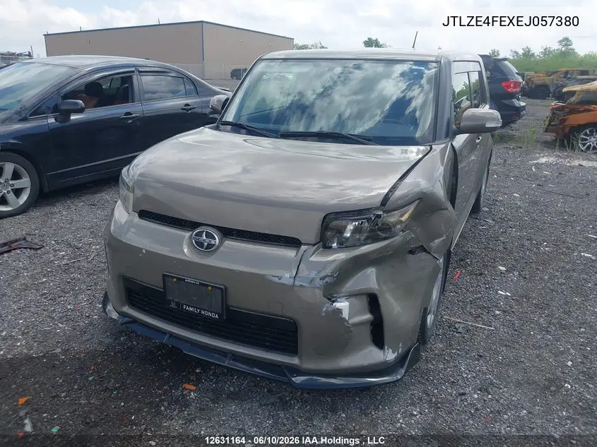 2014 Scion Xb VIN: JTLZE4FEXEJ057380 Lot: 12631164