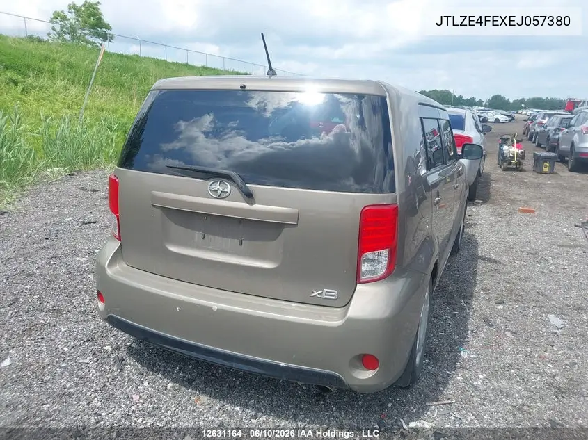 2014 Scion Xb VIN: JTLZE4FEXEJ057380 Lot: 12631164