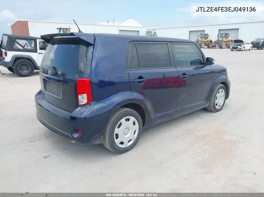 2014 Scion Xb VIN: JTLZE4FE3EJ049136 Lot: 45284975