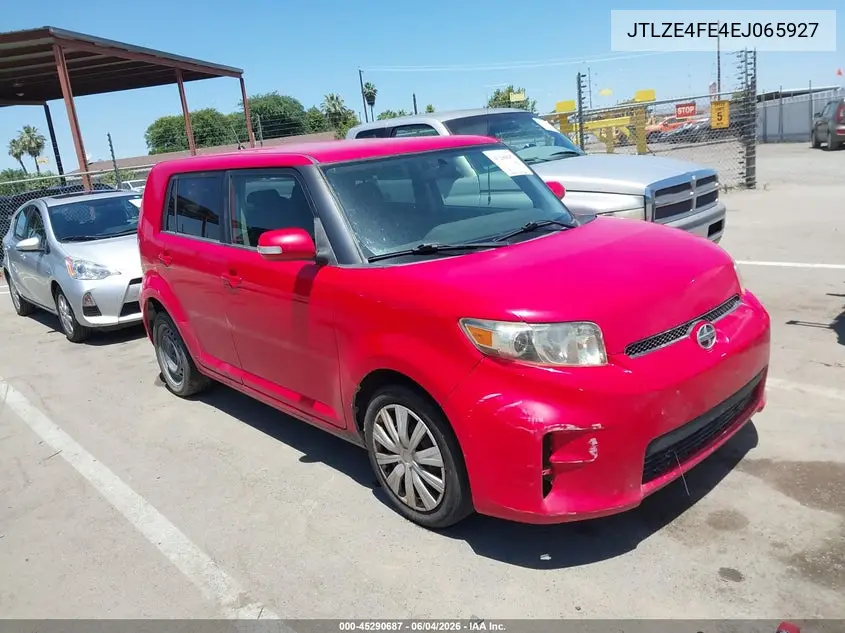 2014 Scion Xb VIN: JTLZE4FE4EJ065927 Lot: 45290687