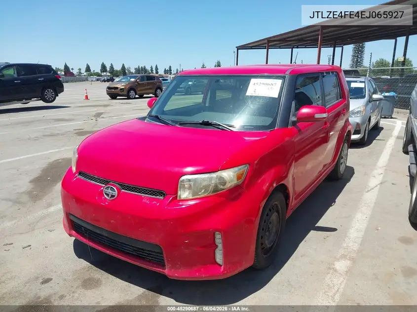 2014 Scion Xb VIN: JTLZE4FE4EJ065927 Lot: 45290687