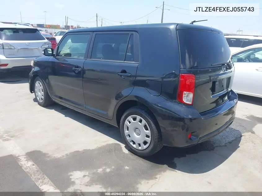 2014 Scion Xb VIN: JTLZE4FEXEJ055743 Lot: 45294224