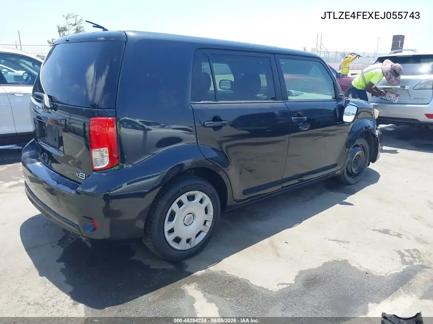 2014 Scion Xb VIN: JTLZE4FEXEJ055743 Lot: 45294224