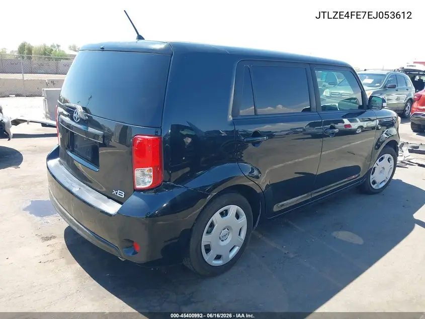 2014 Scion Xb VIN: JTLZE4FE7EJ053612 Lot: 45400992
