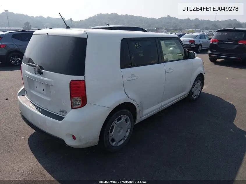 2014 Scion Xb VIN: JTLZE4FE1EJ049278 Lot: 45671966