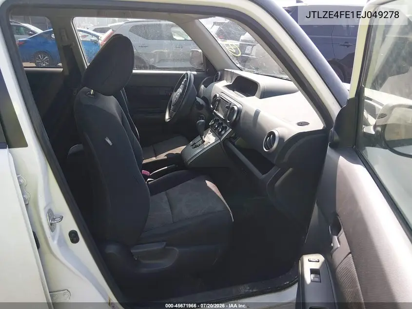 2014 Scion Xb VIN: JTLZE4FE1EJ049278 Lot: 45671966