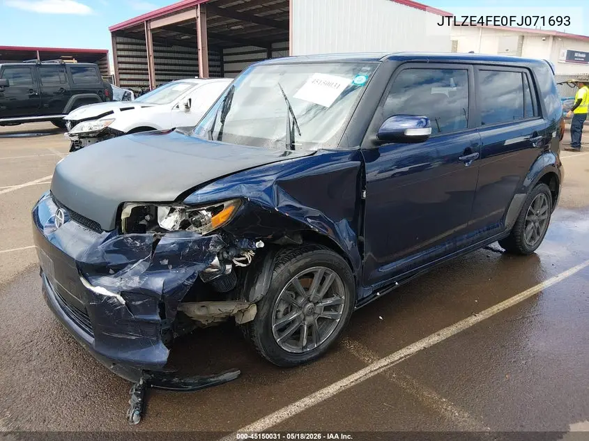 2015 Scion Xb 686 Parklan Edition VIN: JTLZE4FE0FJ071693 Lot: 45150031
