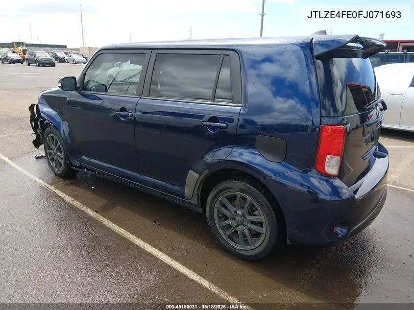 2015 Scion Xb 686 Parklan Edition VIN: JTLZE4FE0FJ071693 Lot: 45150031