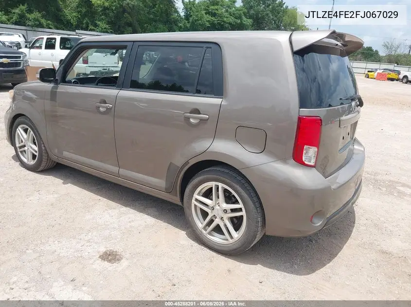 2015 Scion Xb VIN: JTLZE4FE2FJ067029 Lot: 45288201