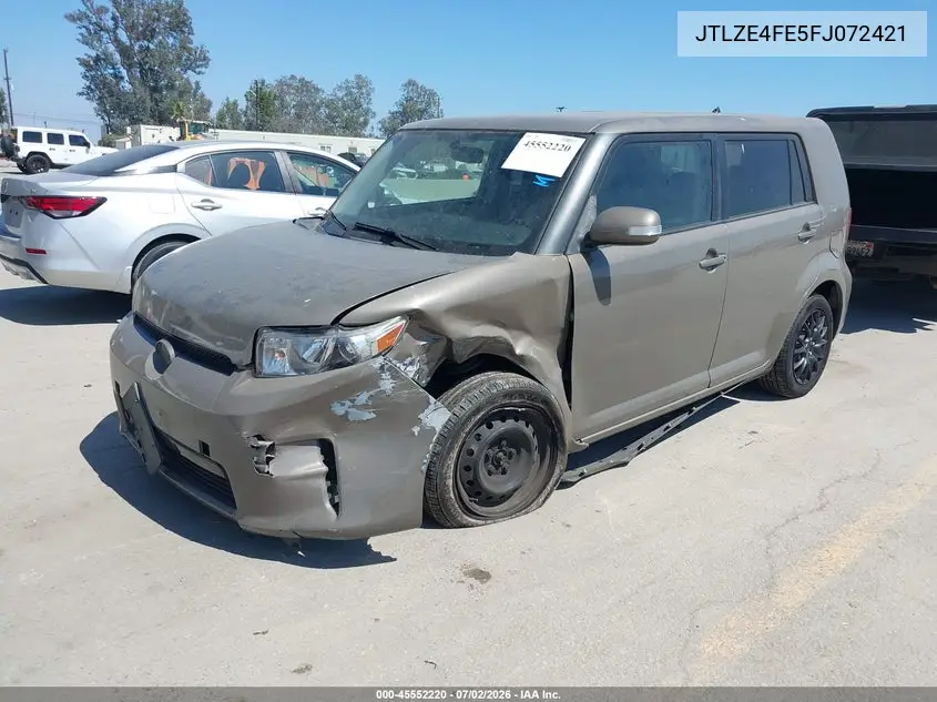 2015 Scion Xb VIN: JTLZE4FE5FJ072421 Lot: 45552220
