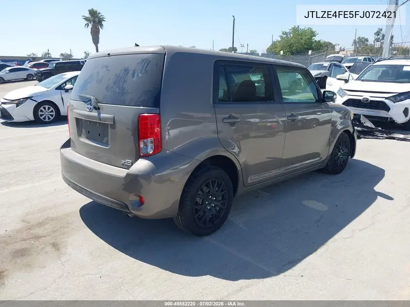 2015 Scion Xb VIN: JTLZE4FE5FJ072421 Lot: 45552220