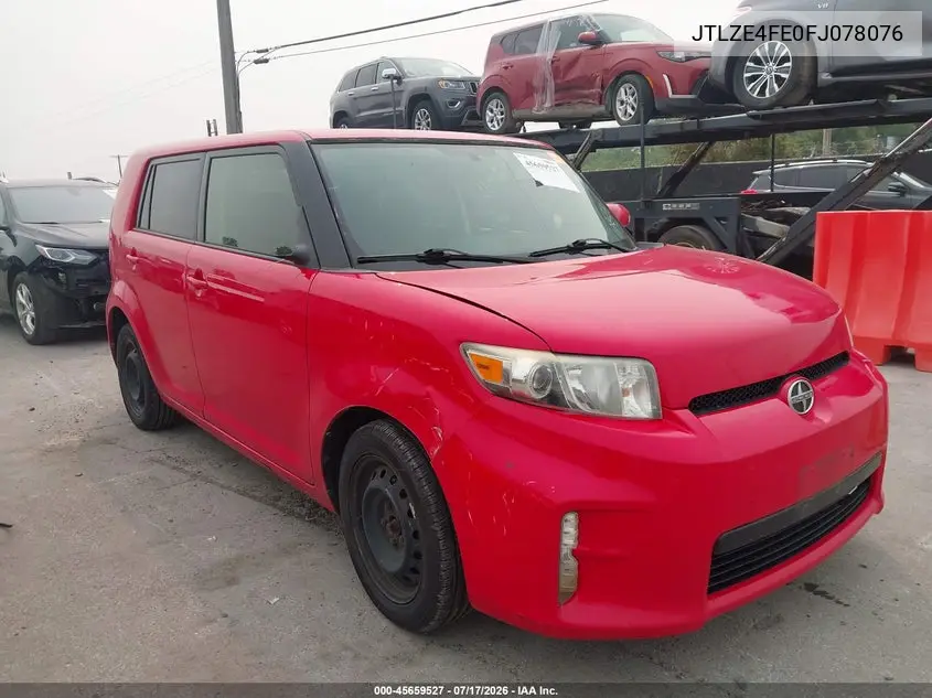 2015 Scion Xb VIN: JTLZE4FE0FJ078076 Lot: 45659527