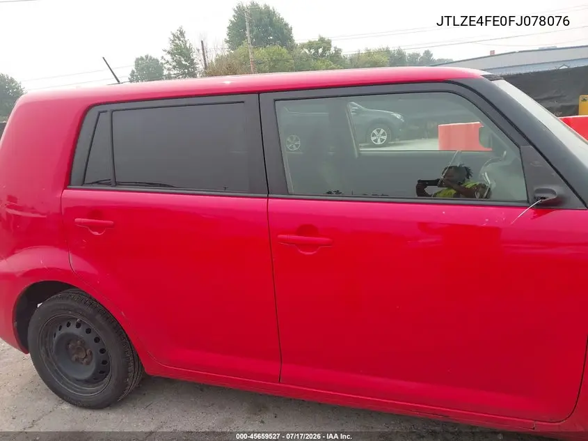 2015 Scion Xb VIN: JTLZE4FE0FJ078076 Lot: 45659527