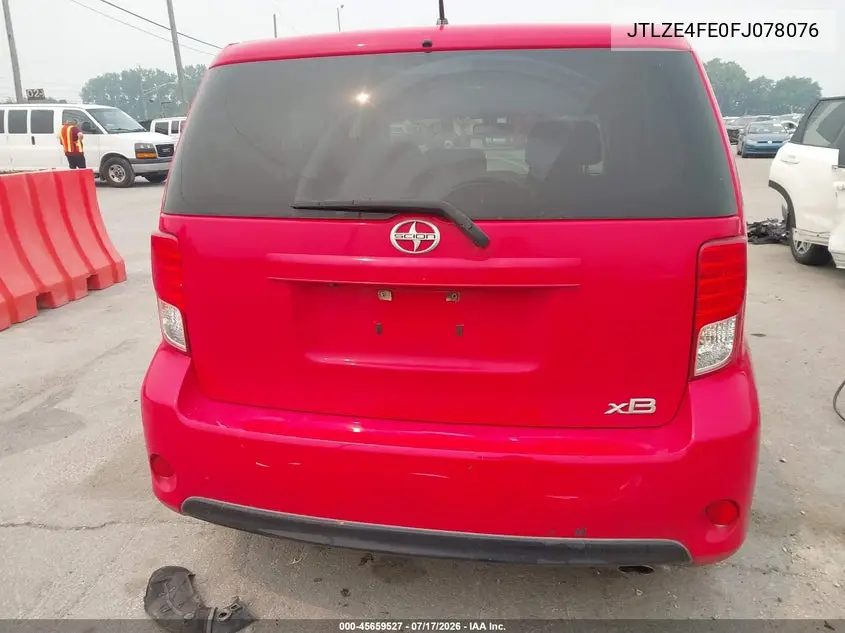 2015 Scion Xb VIN: JTLZE4FE0FJ078076 Lot: 45659527