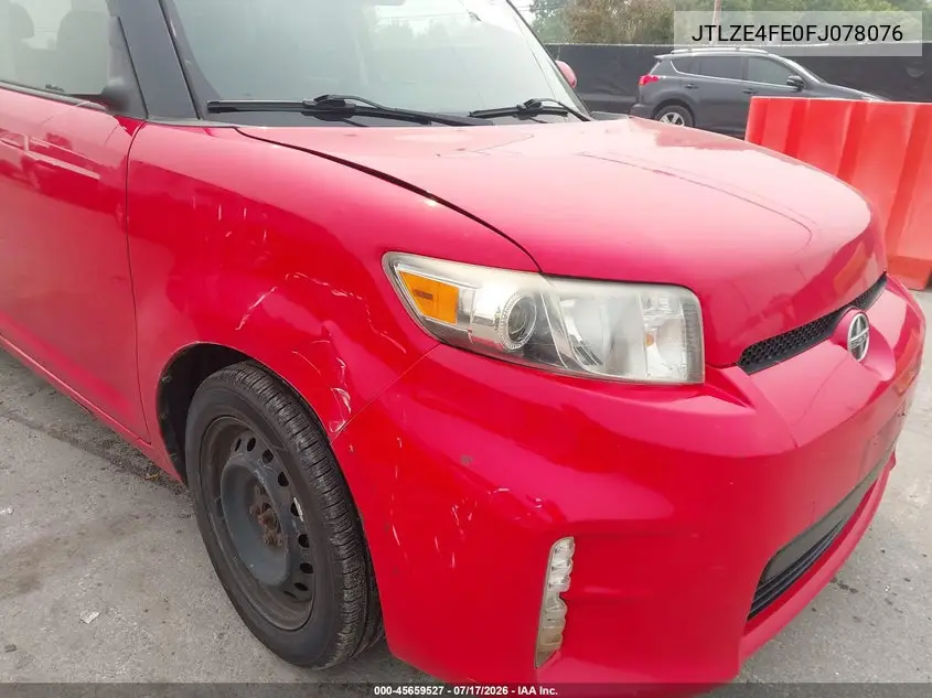 2015 Scion Xb VIN: JTLZE4FE0FJ078076 Lot: 45659527