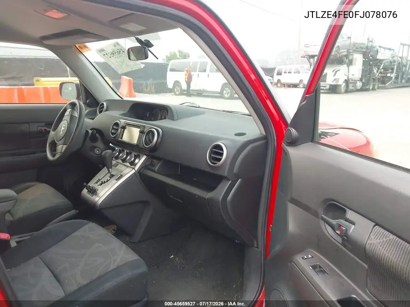 2015 Scion Xb VIN: JTLZE4FE0FJ078076 Lot: 45659527