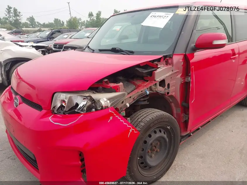 2015 Scion Xb VIN: JTLZE4FE0FJ078076 Lot: 45659527
